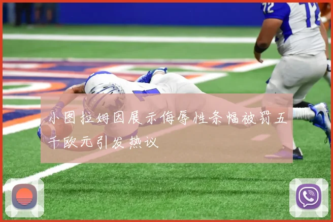 小图拉姆因展示侮辱性条幅被罚五千欧元引发热议